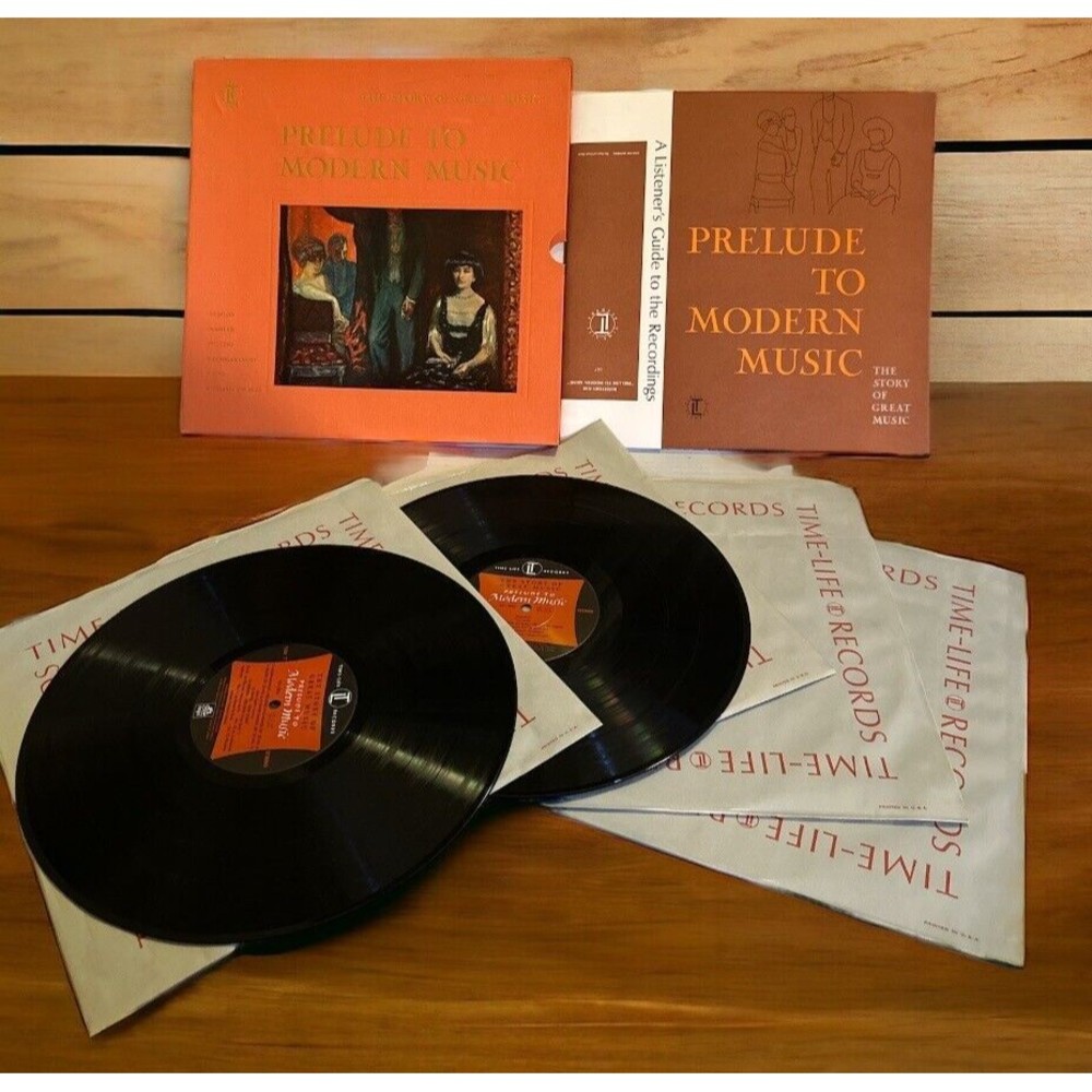 Prelude to Modern Music  The Story of Great Music Time Life Records 4 LP  Boxset